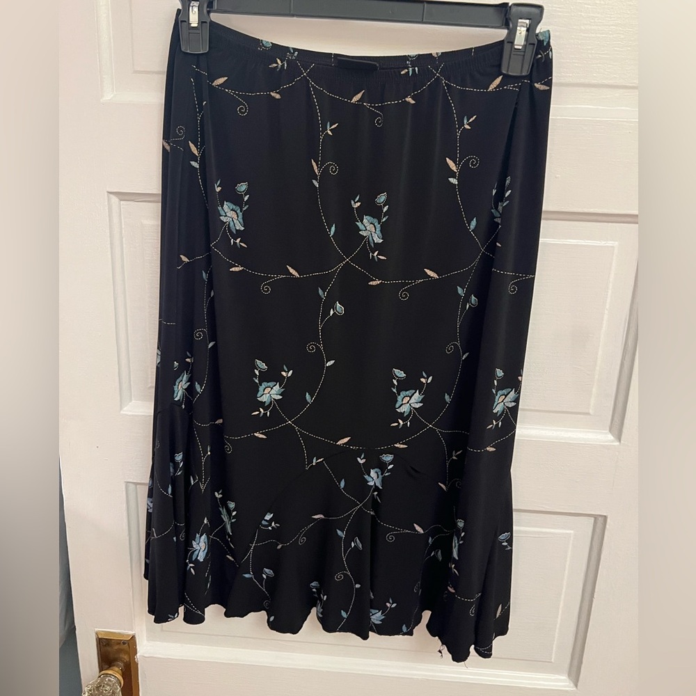 Floral Flowy Skirt